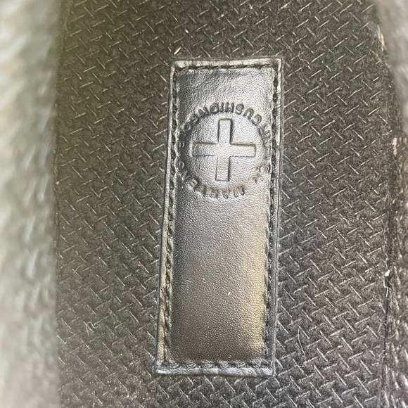 Dr Martens 12277 Black Leather Chunky Gum Sole Y2K Boho Platform Mary Janes 10.5 - Picture 7 of 12